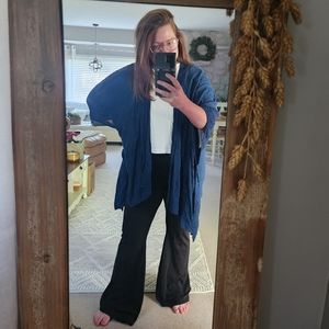 Audrey 3+1, Large, Blue waterfall kimono